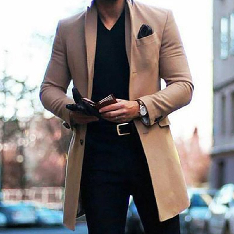 Casual Business Woolen Coat