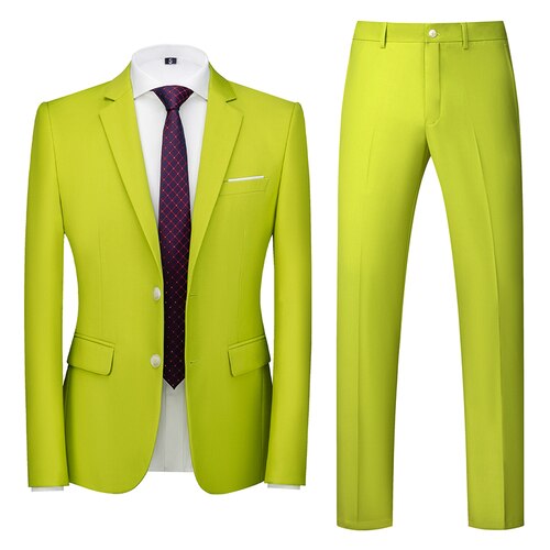 Solid Color Suit Set