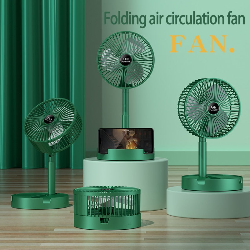 Summer Breeze Foldable USB Rechargeable Fan