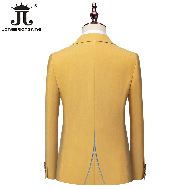 Solid Color Suit 3 Piece
