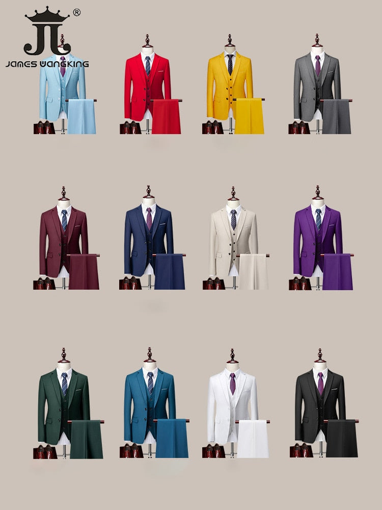 Solid Color Suit Set