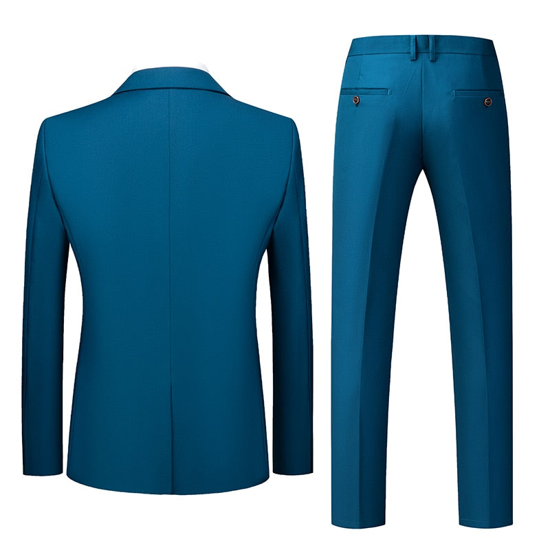 Solid Color Suit Set