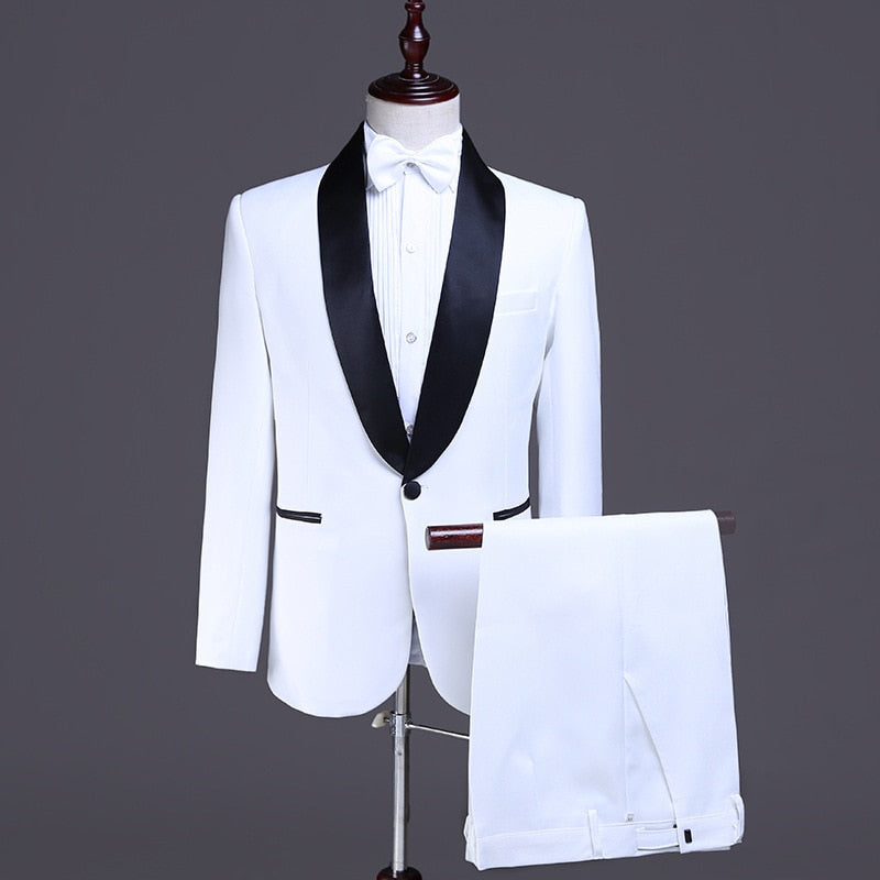 Casual Embroidery Suit