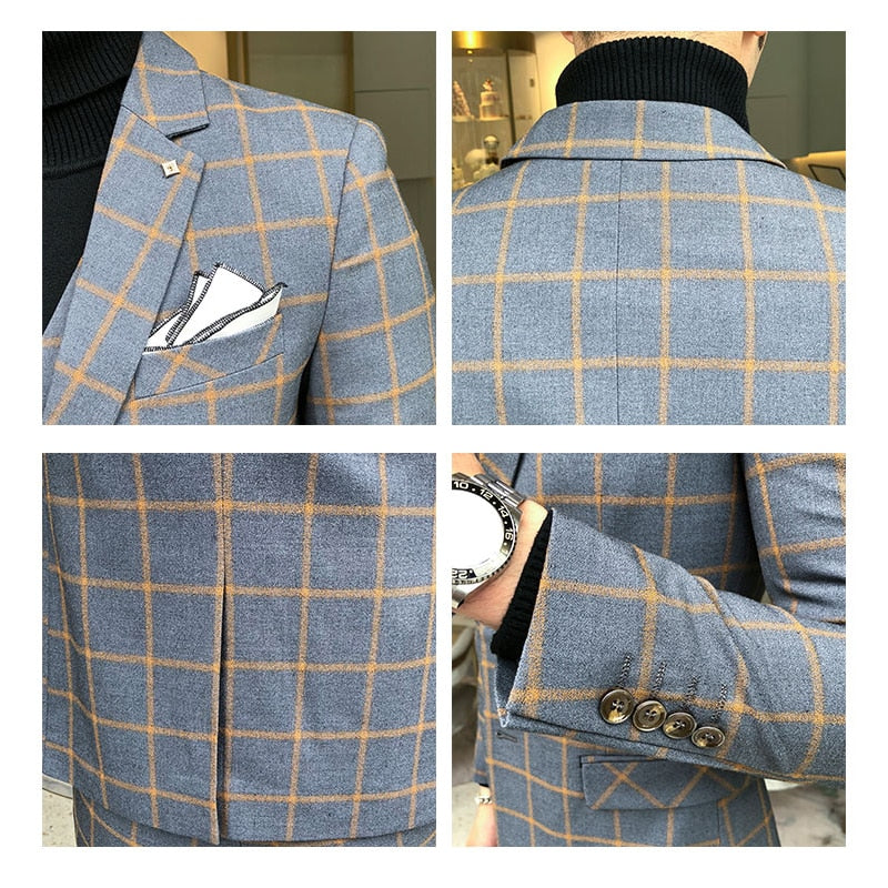Blazer and Vest and Pants
