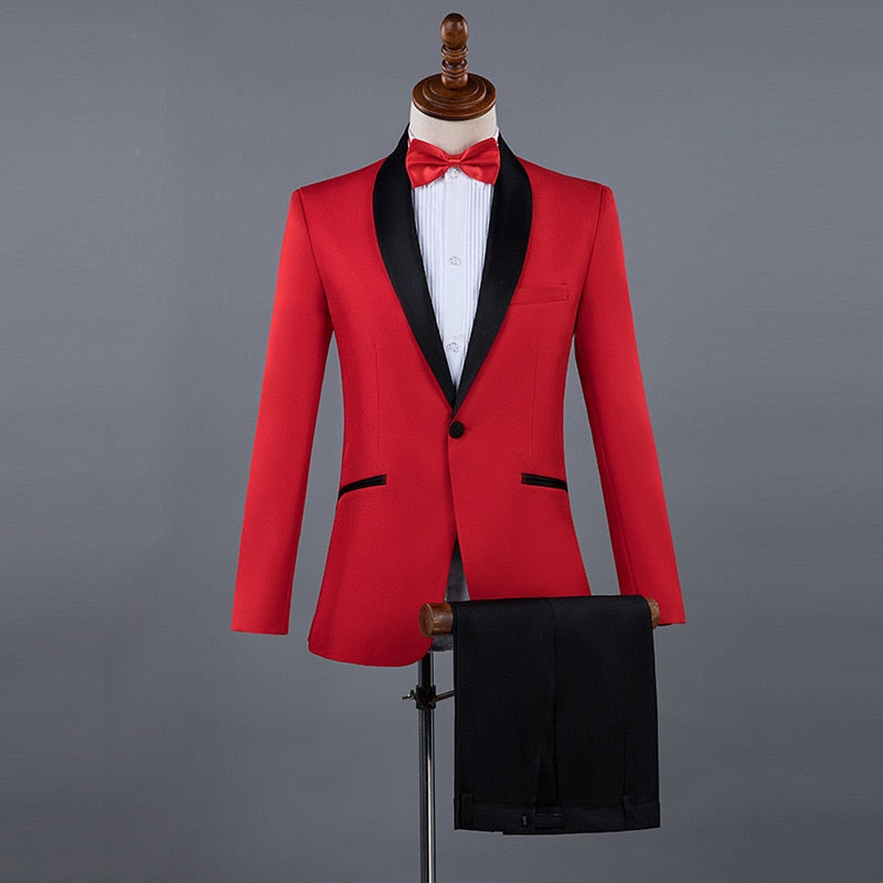 Casual Embroidery Suit