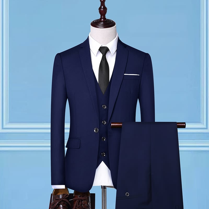 Wedding 3 Pieces Suit Set