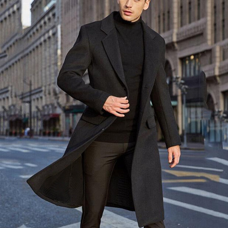 Casual Woolen Coat