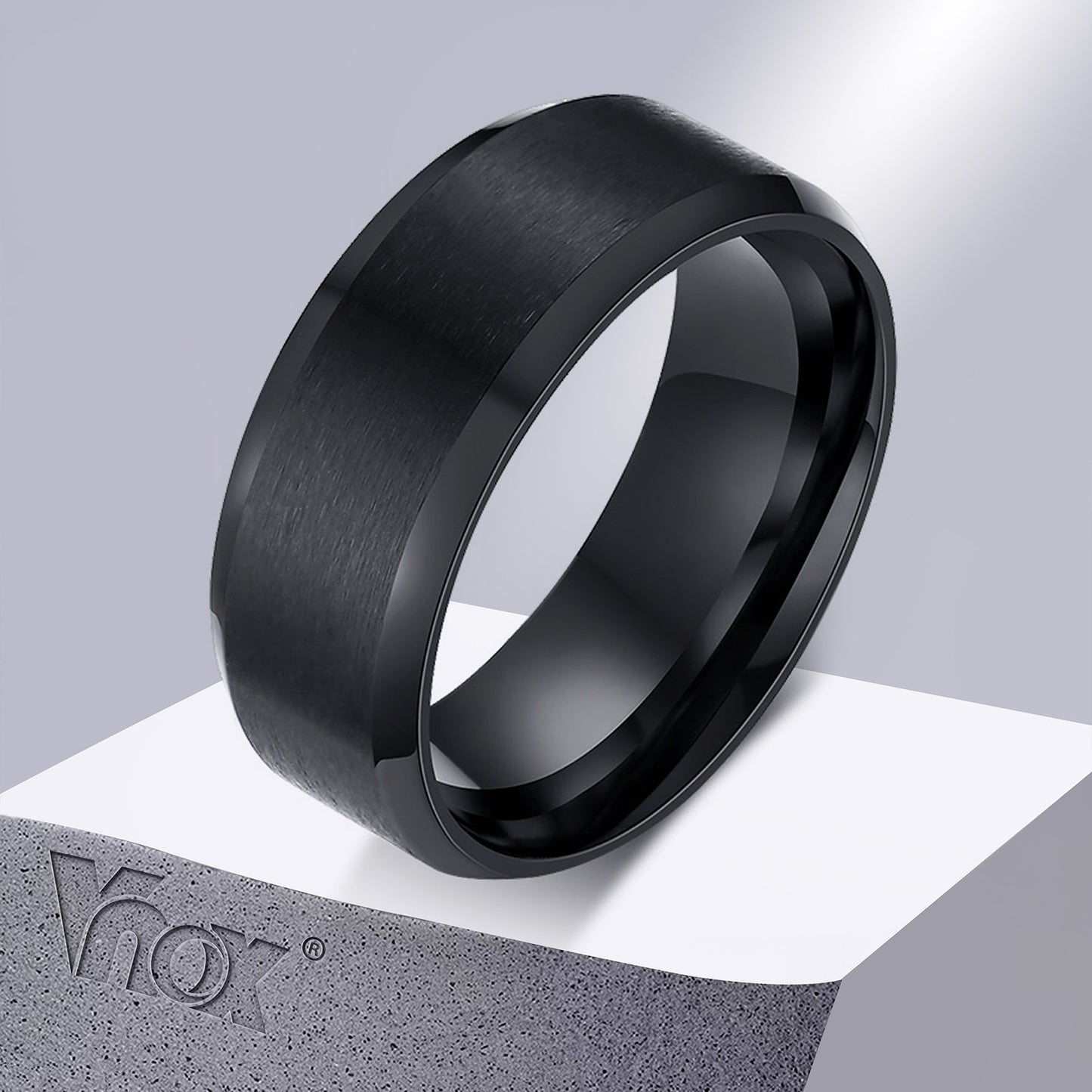 Round Black Ring