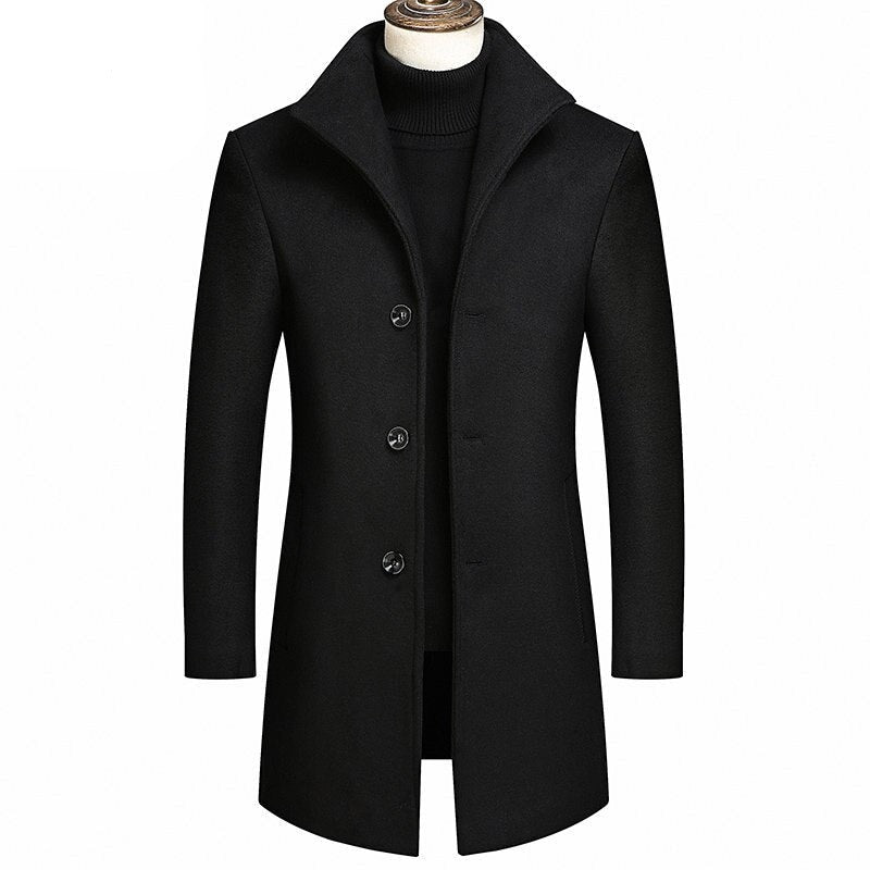 Winter Collar Long Coat
