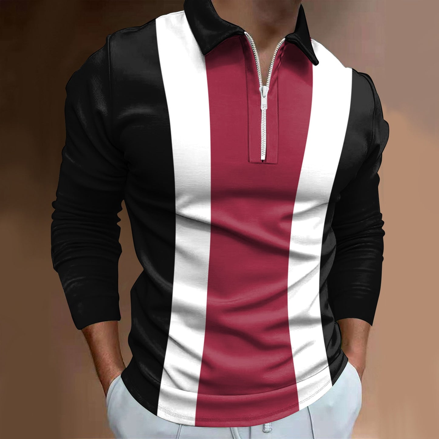 Long Sleeve Polo Shirt