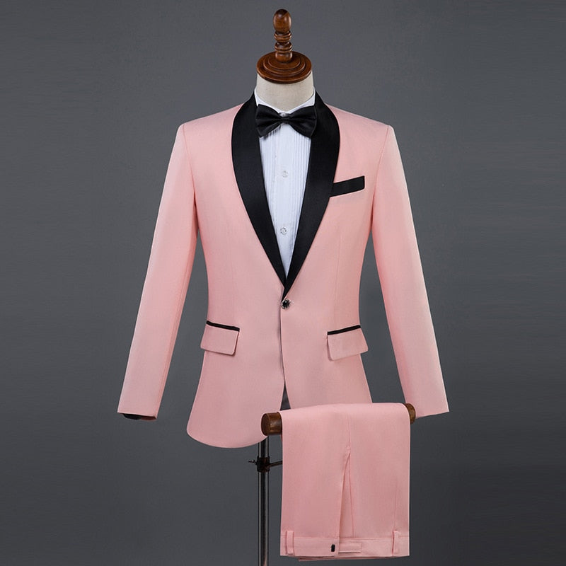 Casual Embroidery Suit