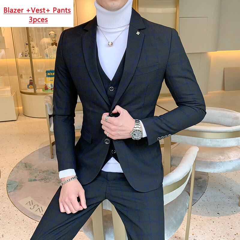 Blazer and Vest and Pants