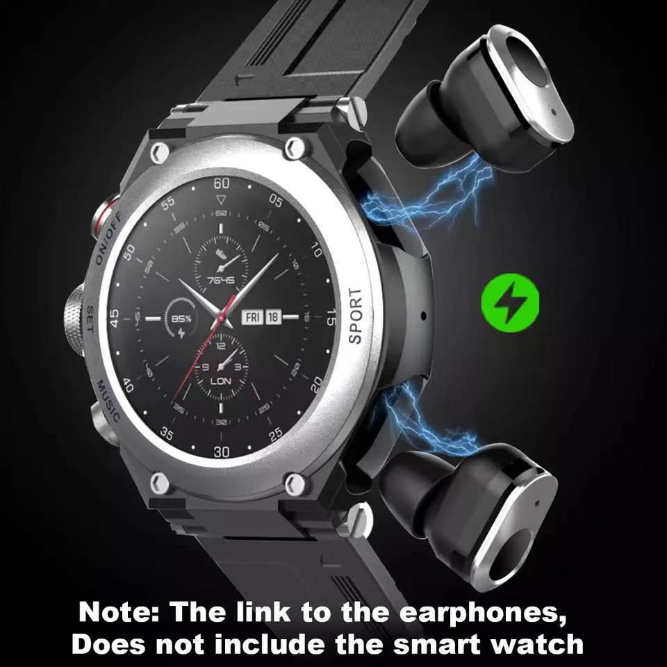 Wrist Buddy™ - Smartwatch with Earpods