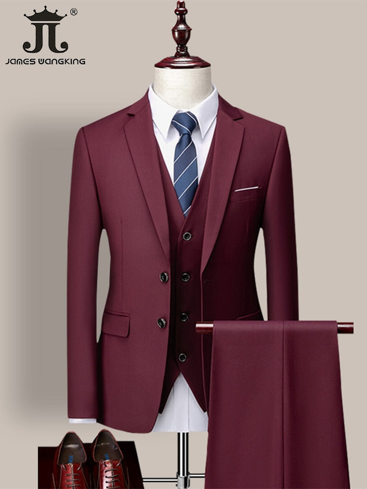 Solid Color Suit Set