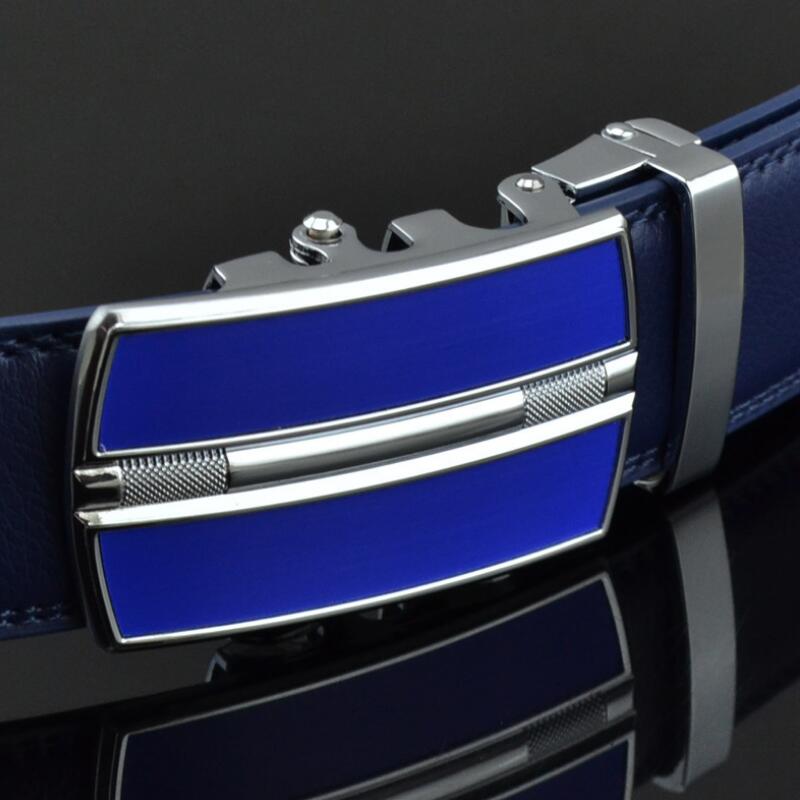 Trevor Luxury Leather Auto Buckle Belt