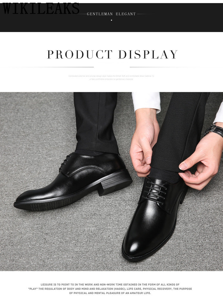 Men Italian Leather Formal Shoes