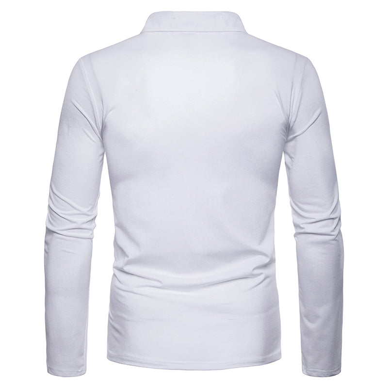 Men's Polo Long Sleeve Shirt