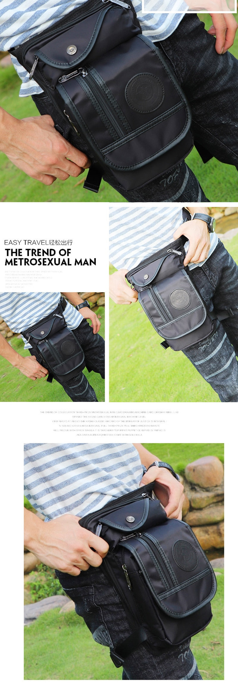 Military Tactical Leg Survival Bag