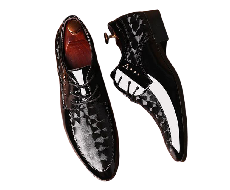Howell Italian Patent Leather Oxford Shoes