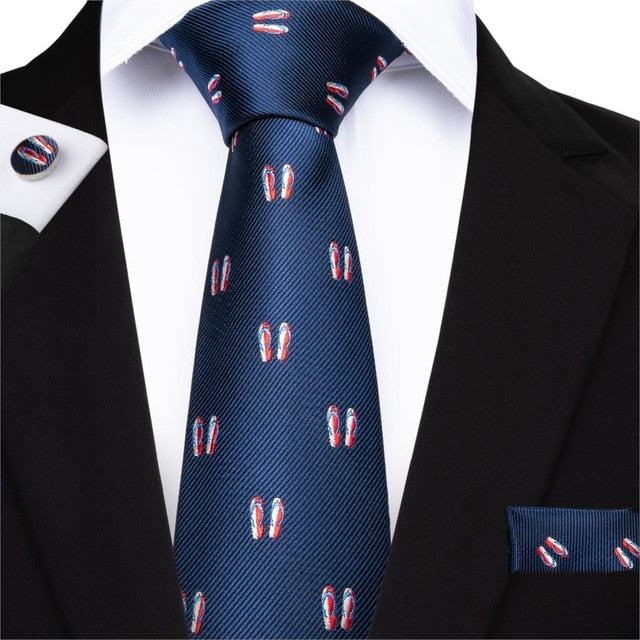 Henry SP Ties & Matching Hanky,Cufflinks Set