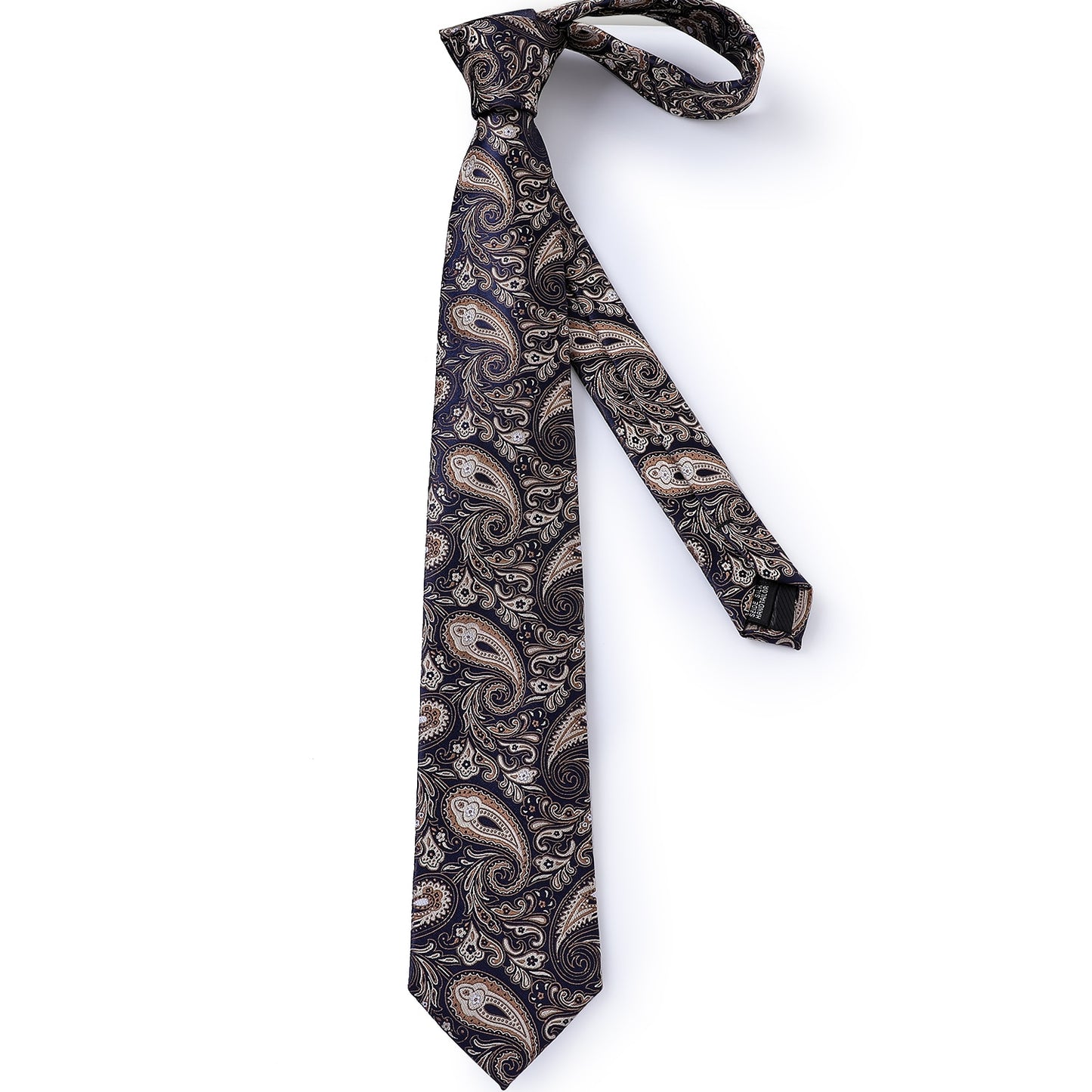 Roberto Business Silk 3 Piece Set Hanky,Cufflinks Set