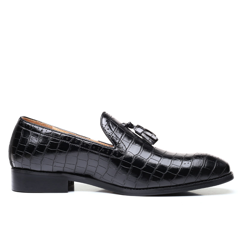 Neil Leather Tassel Brogue Shoes
