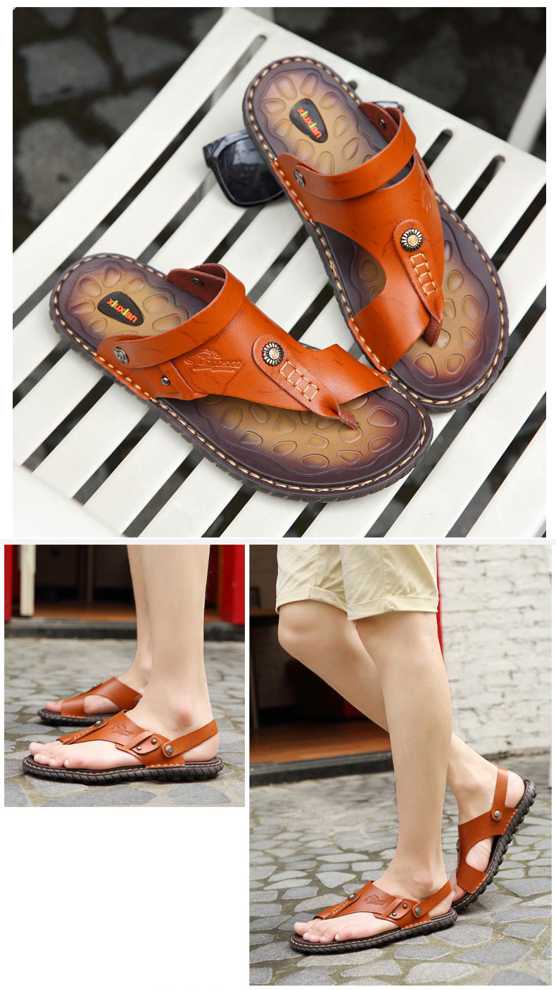 SeabreezeComfort™ - Mens Roma Summer Slippers