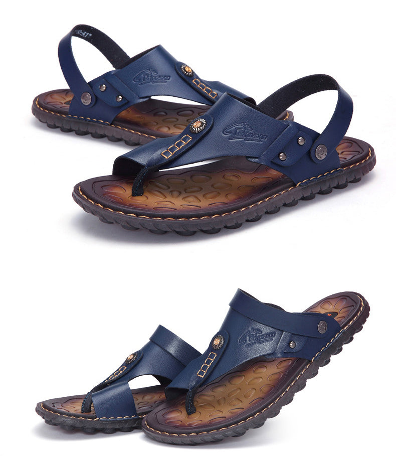 SeabreezeComfort™ - Mens Roma Summer Slippers