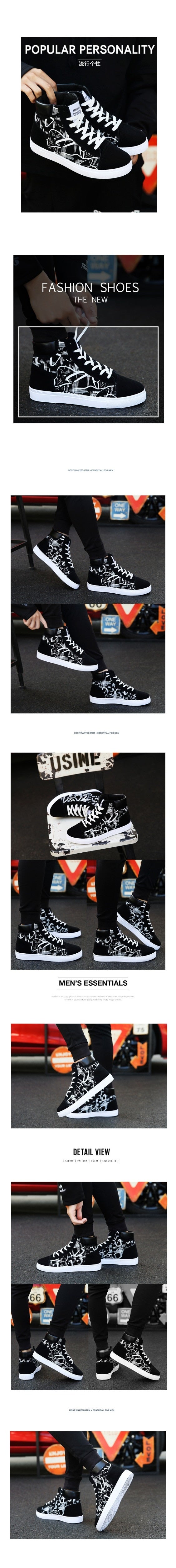 Men Casual Ankle Comfortable Sneaker Shoes