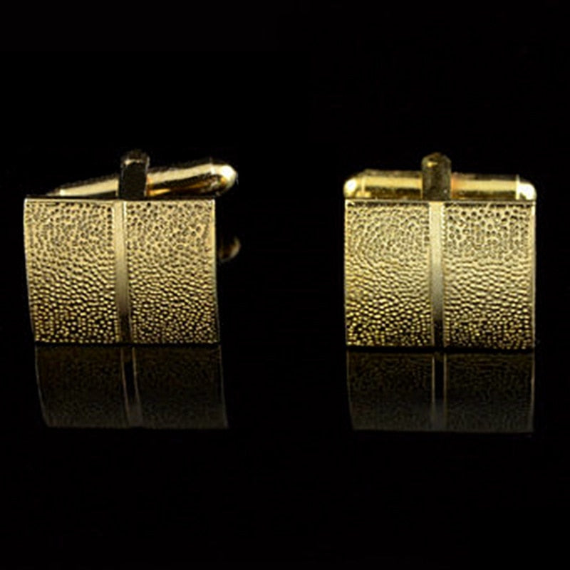 Luke Gold Plated Tie Clip and Cufflink Set