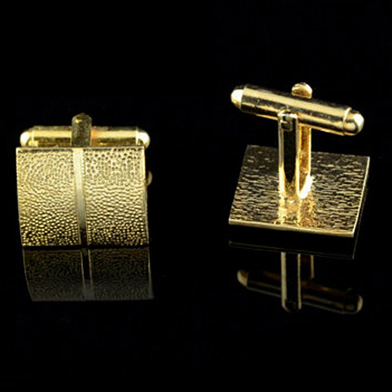 Luke Gold Plated Tie Clip and Cufflink Set