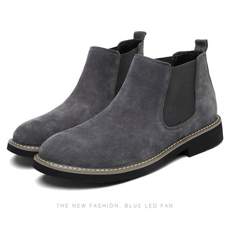 Mens Chelsea Slip-On Ankle Boots