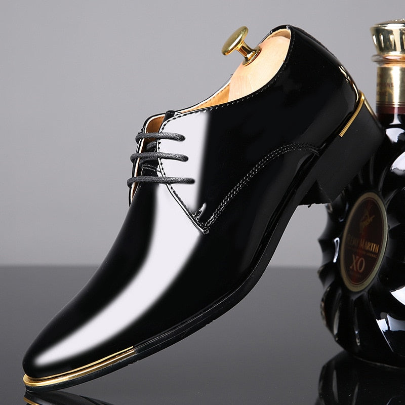 Oliver Patent Leather Formal Shoes