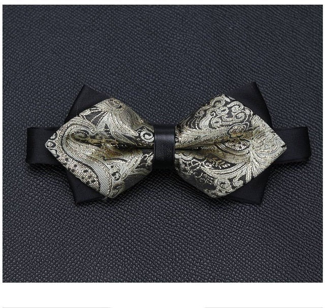 Silk Butterfly Knot Luxurious Bow Tie