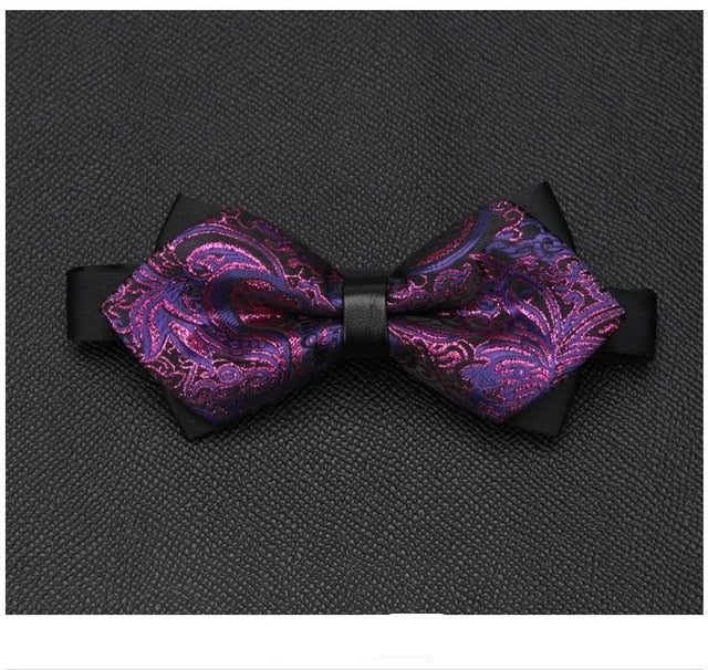 Silk Butterfly Knot Luxurious Bow Tie