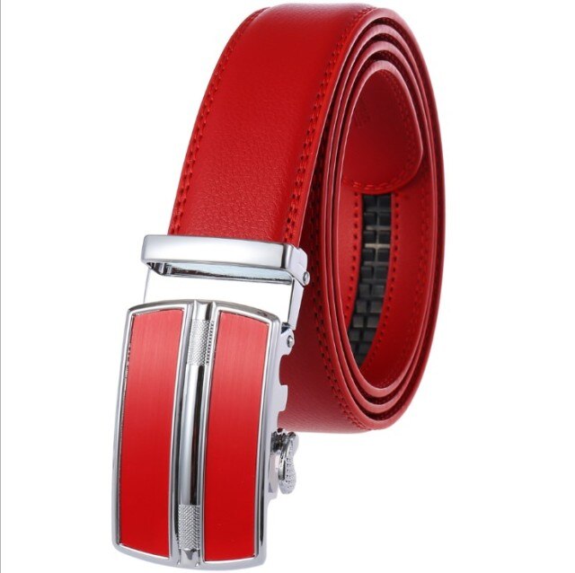 Trevor Luxury Leather Auto Buckle Belt