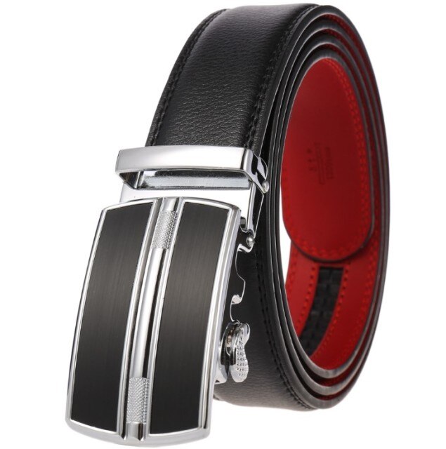 Trevor Luxury Leather Auto Buckle Belt