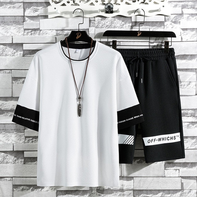 Men Fashion Tracksuit Cotton