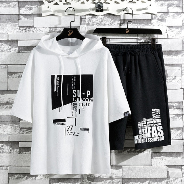 Men Fashion Tracksuit Cotton