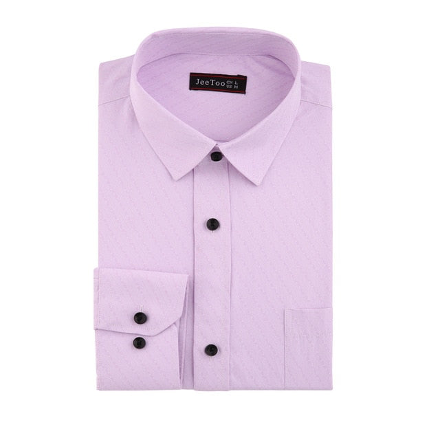 Men's Business Solid Casual Shirt
