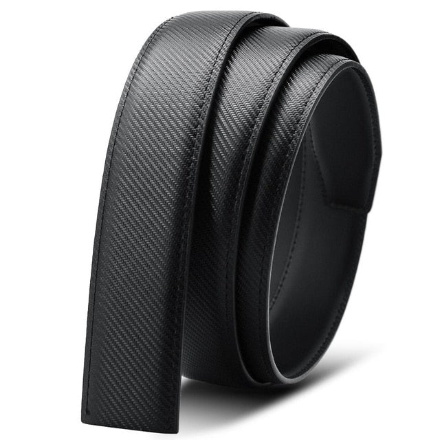 Troy Business Leather Automatic Alloy Buckle Belt
