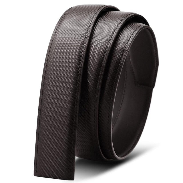 Troy Business Leather Automatic Alloy Buckle Belt