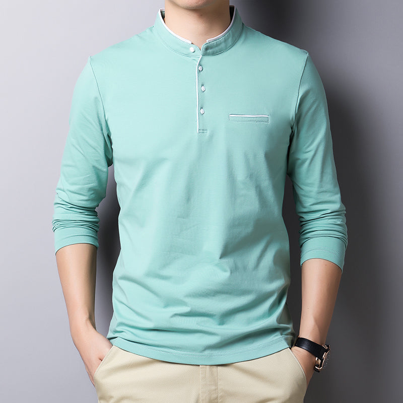 Men Polo Cotton Shirt