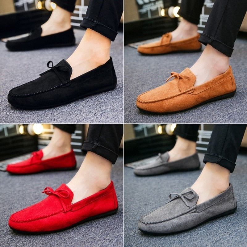 Men Casual Shoes Slip-On Breathable Moccasin
