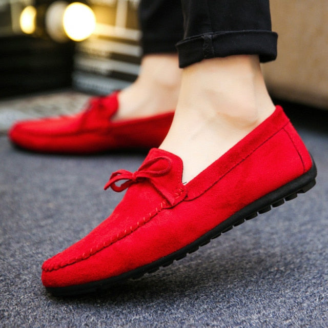Men Casual Shoes Slip-On Breathable Moccasin