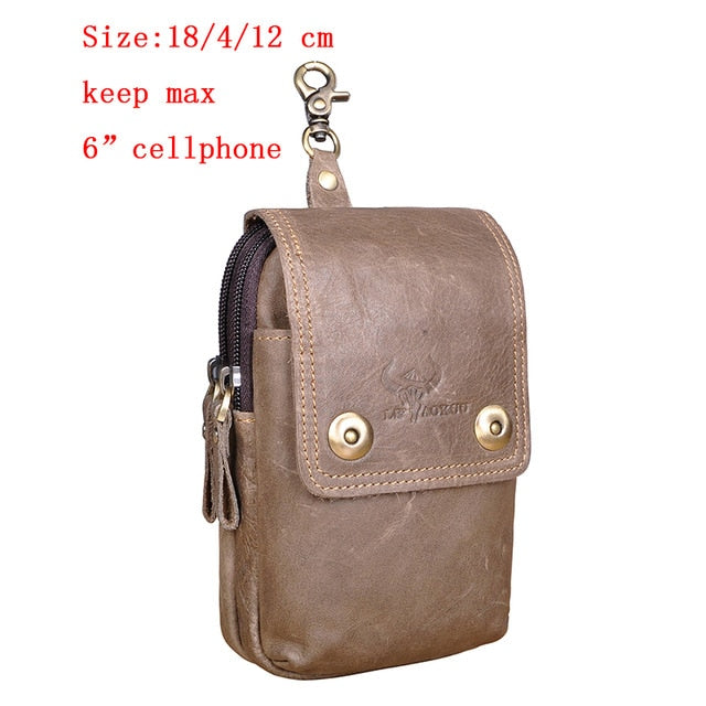 EliteCraft™-Leather Hip Purse