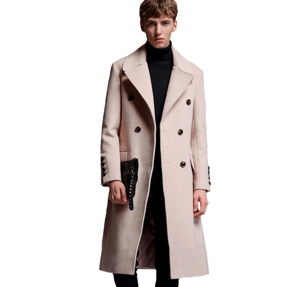 Marven Knee Long Wool Overcoat
