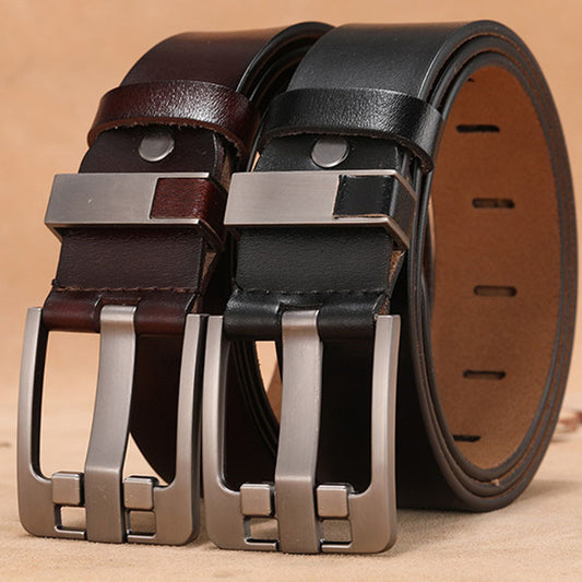 Genuine Leather Luxury Strap Male Belt
