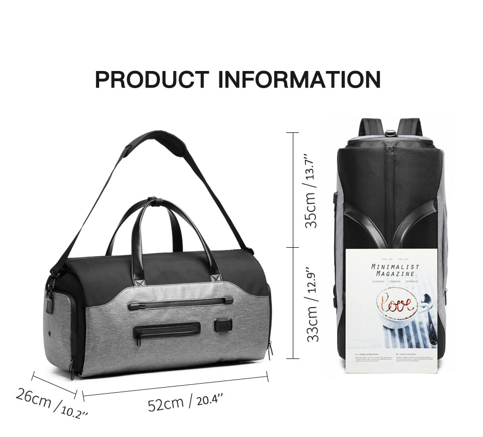 Roberto Multifunction Waterproof Suit Storage Travel Bag