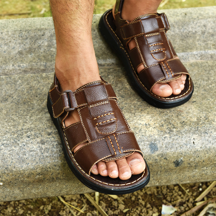 MajesticGait™ - Summer Outdoor Casual Leather Sandals